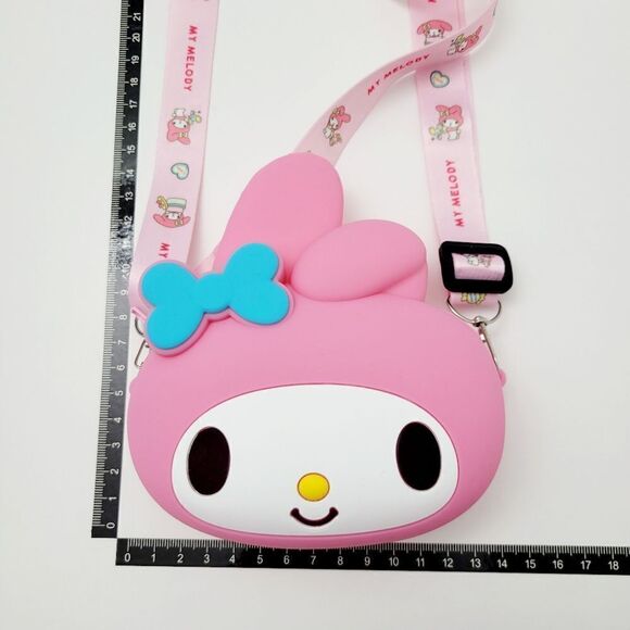 Brand New My Melody Silicone Rubber Crossbody Bag - Picture 6 of 7